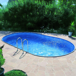 Summer fun zwembad inbouw set ovaal 800x420x150